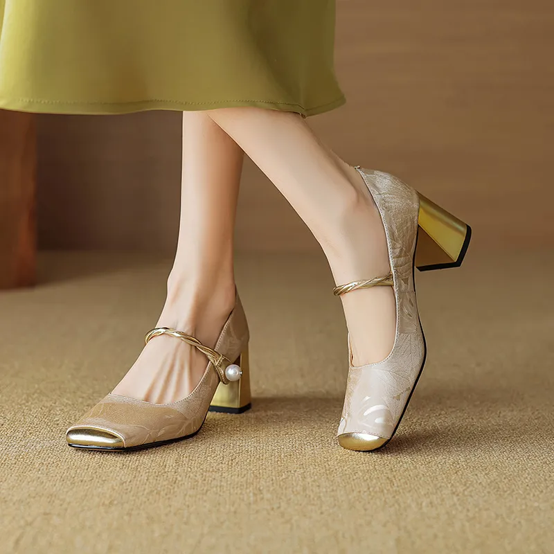 Echo&yolo Casual Single Shoes 7cm Women's-12