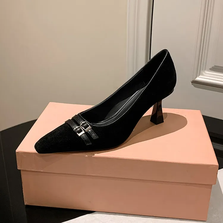 Echo&yolo Slim Heel High Heels Women's-1