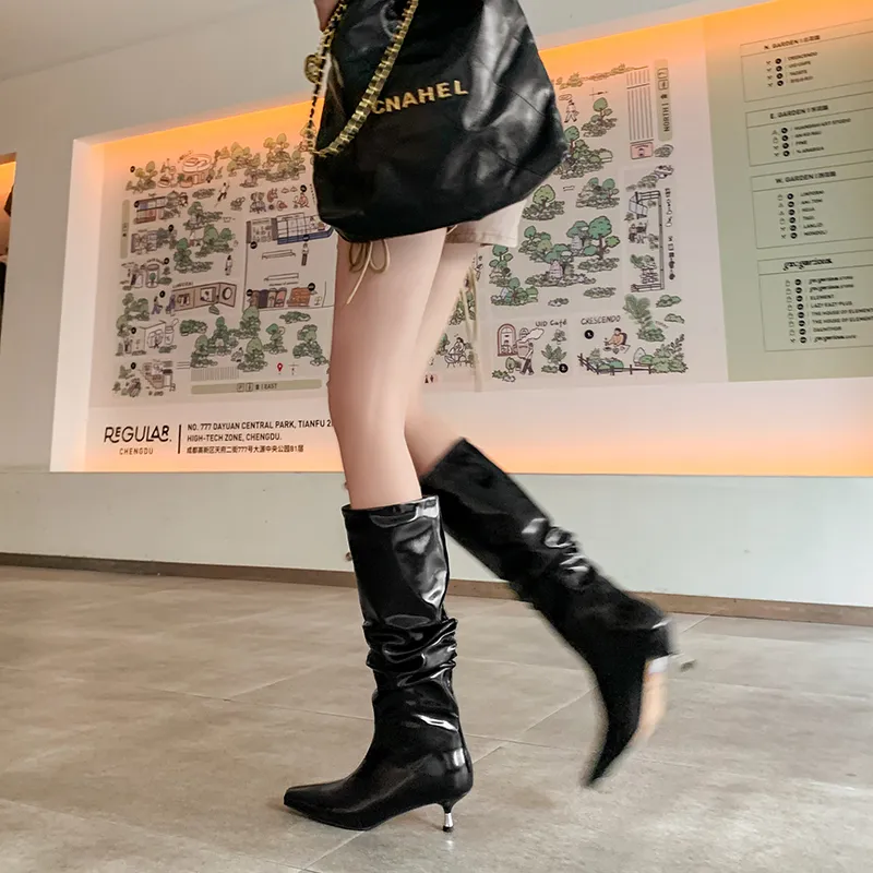 Echo&yolo Ankle Boots Women's Black-10