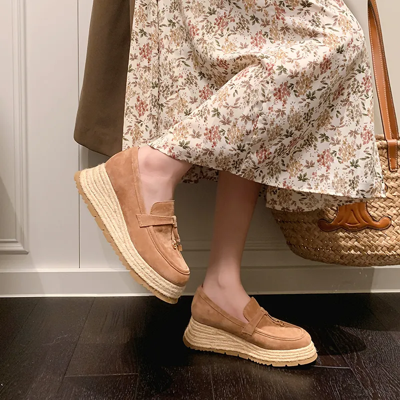 Echo&yolo Casual Single Shoes 5cm Women's-14