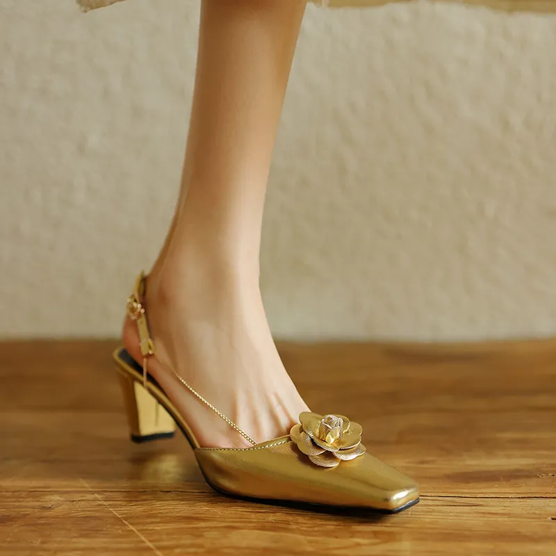 Echo&yolo Cone Heel High Heels 5.5cm Women's-13