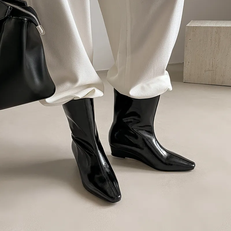 Echo&yolo Ankle Boots Unisex-2