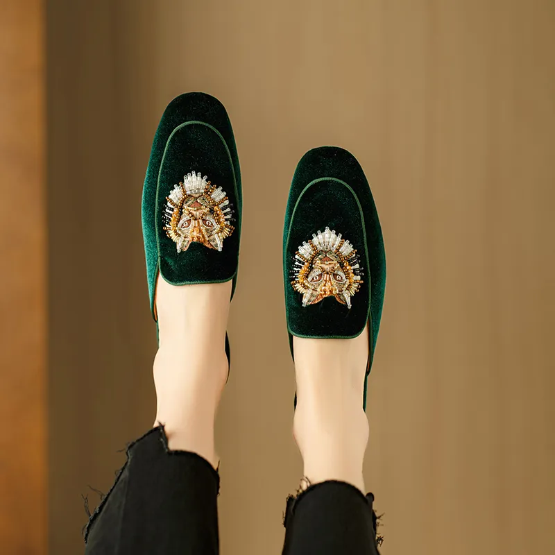 Echo&yolo TPR Sole Abrasion Resistant Slip Resistant Wrap toe Slippers Women's-9