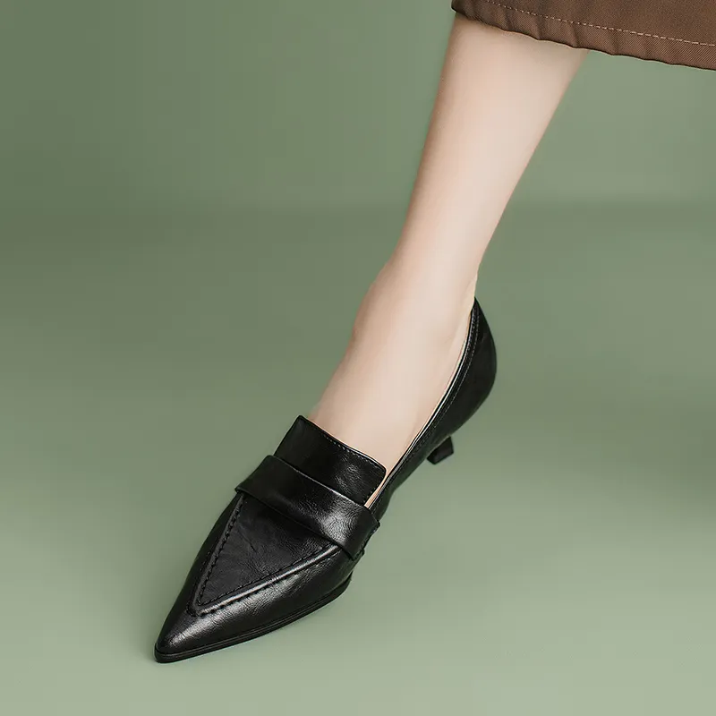 Echo&yolo High Heels 5cm Women's Black-5