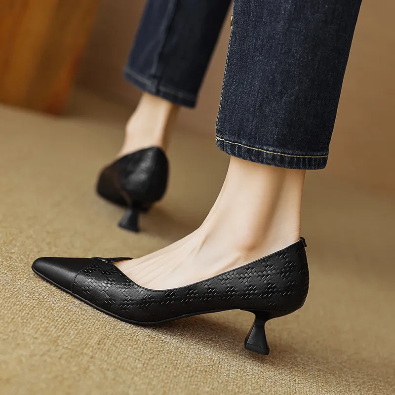 Echo&yolo Casual Single Shoes 5cm Women's-2
