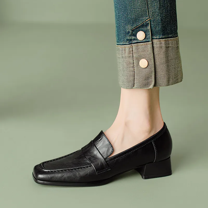 Echo&yolo Loafers Women's Black-5