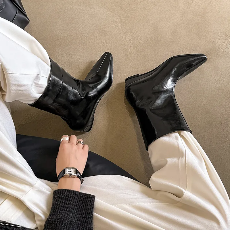 Echo&yolo Ankle Boots Unisex-3