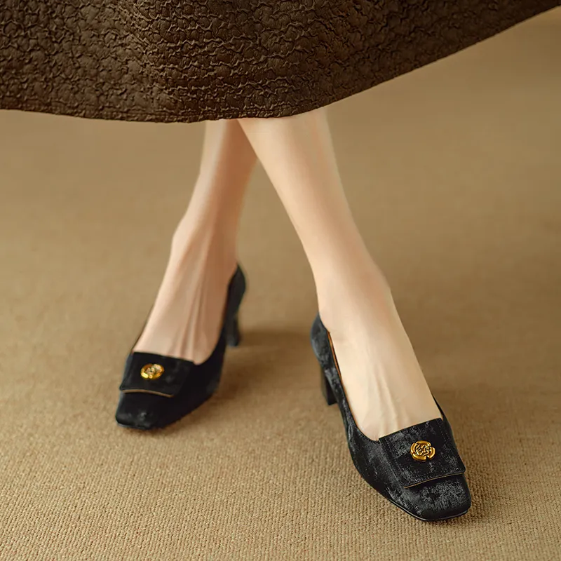 Echo&yolo Casual Single Shoes 4.5cm Women's-3
