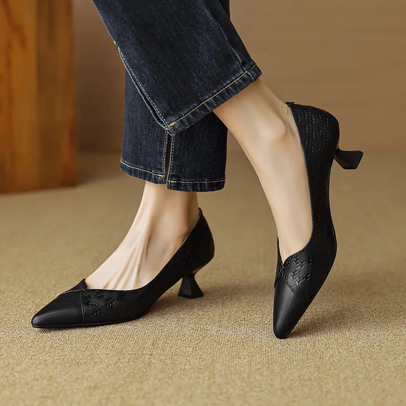 Echo&yolo Casual Single Shoes 5cm Women's-3
