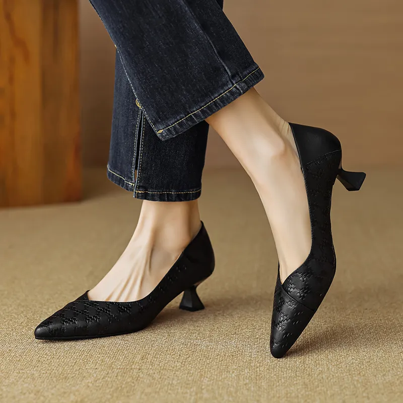 Echo&yolo Casual Single Shoes 5cm Women's-3