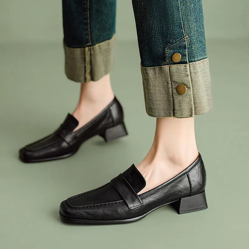 Echo&yolo Loafers Women's Black-1
