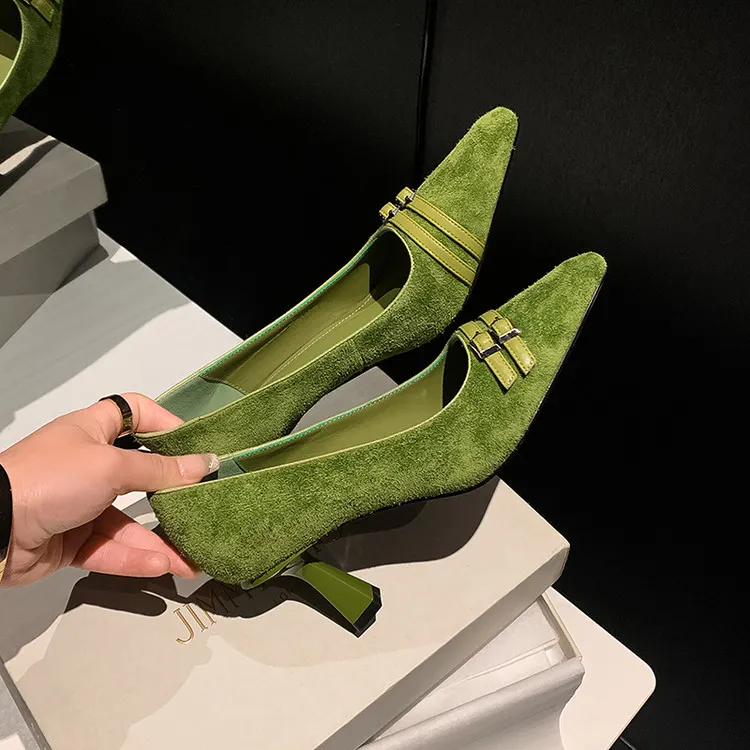 Echo&yolo Slim Heel High Heels Women's-8