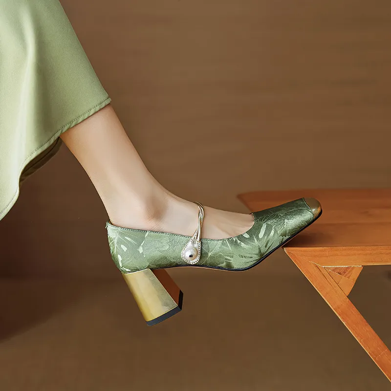 Echo&yolo Casual Single Shoes 7cm Women's-8