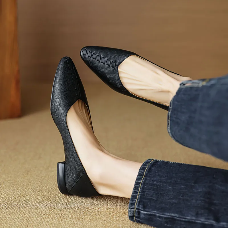 Echo&yolo Casual Single Shoes 1.5cm Women's-3