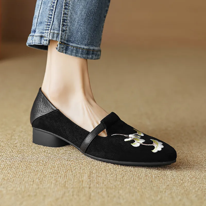 Echo&yolo Casual Single Shoes 3cm Women's-4