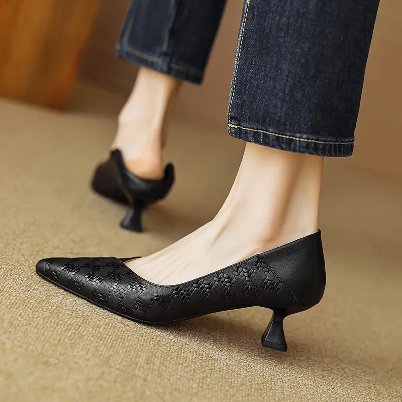 Echo&yolo Casual Single Shoes 5cm Women's-2
