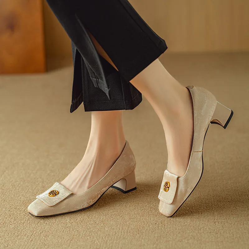 Echo&yolo Casual Single Shoes 4.5cm Women's-12