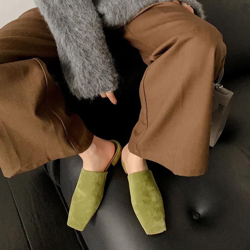 Echo&yolo Wrap toe Slippers 2cm Women's-2