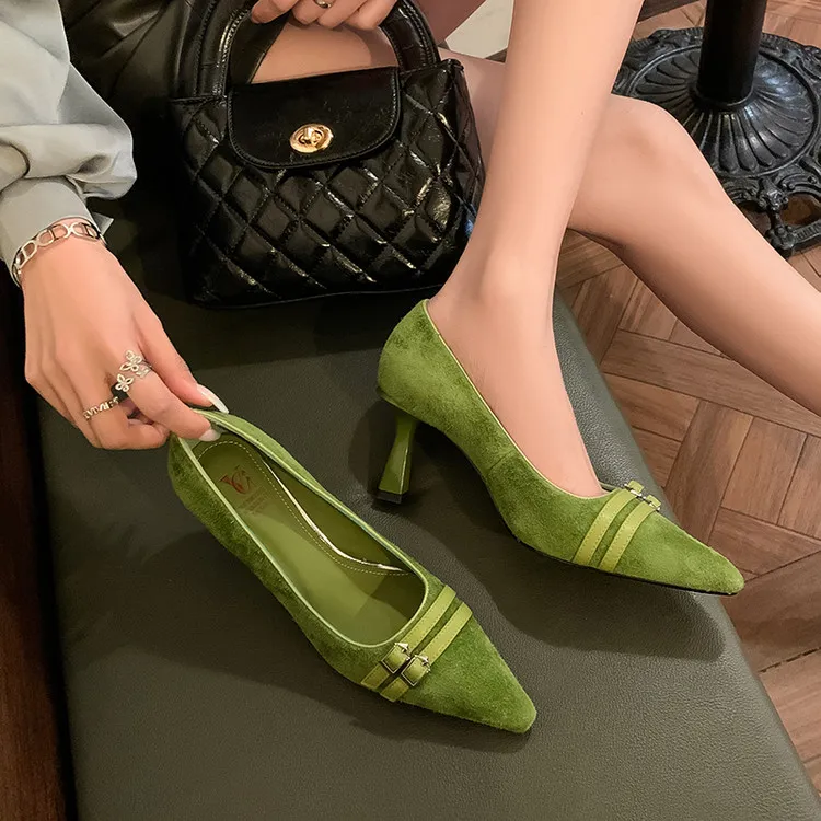 Echo&yolo Slim Heel High Heels Women's-9