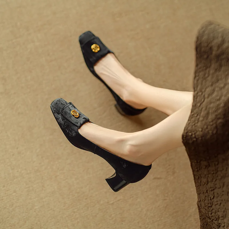 Echo&yolo Casual Single Shoes 4.5cm Women's-1