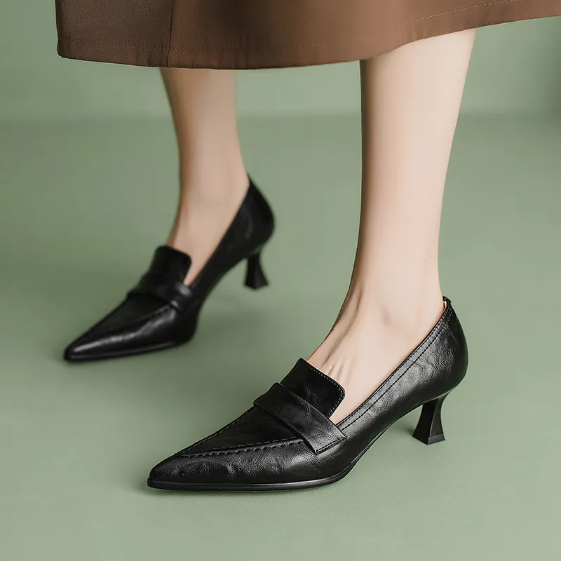 Echo&yolo High Heels 5cm Women's Black-3