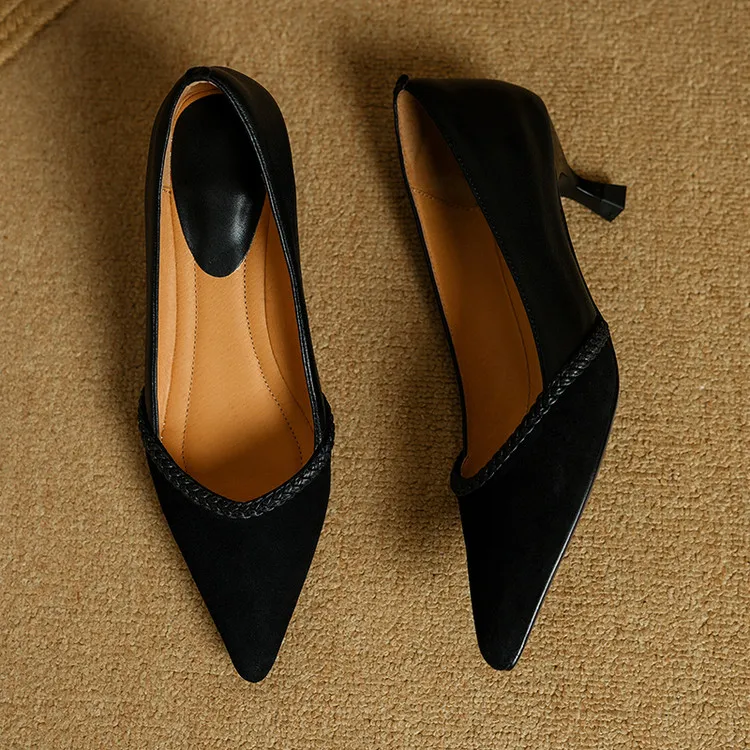 Echo&yolo High Heels Women's Black, Peacock Blue-11