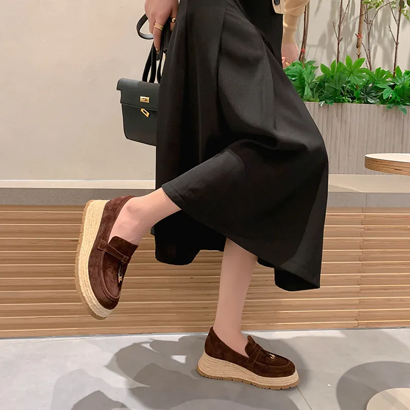 Echo&yolo Casual Single Shoes 5cm Women's-9