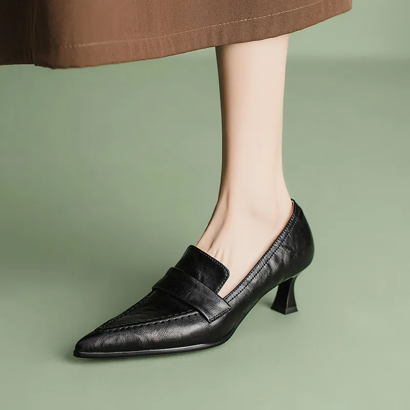 Echo&yolo High Heels 5cm Women's Black-6