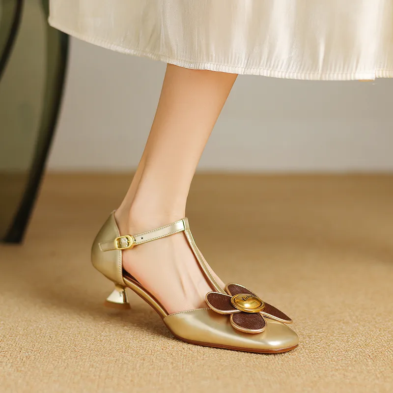 Echo&yolo Strap Sandals 4cm Women's-3