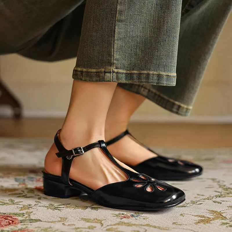 Echo&yolo Casual Single Shoes 3cm Women's-2