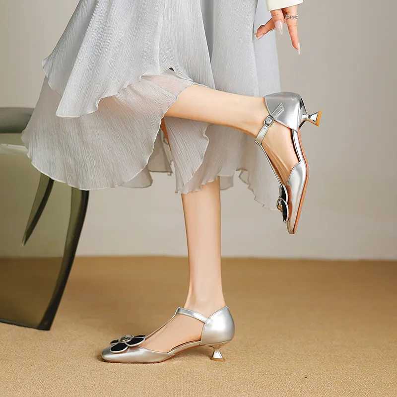 Echo&yolo Strap Sandals 4cm Women's-6