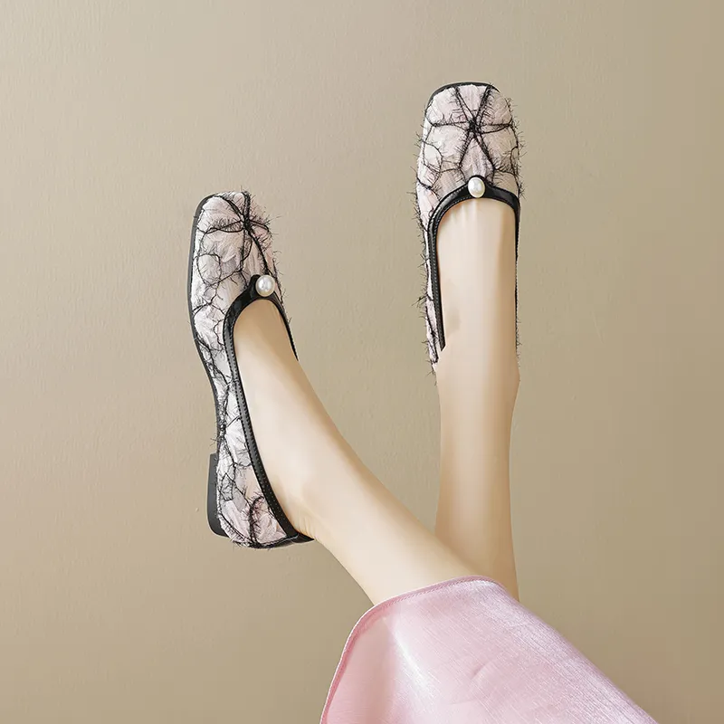 Echo&yolo Casual Single Shoes 1.5cm Women's-4