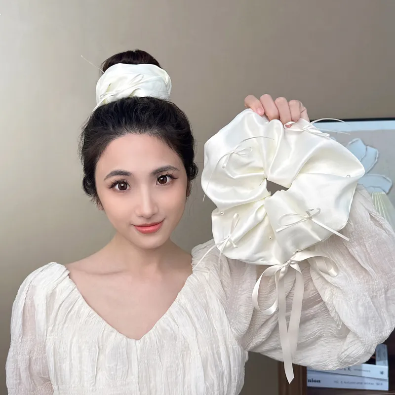 HANYUDIE Cotton Hair Tie Women's-3