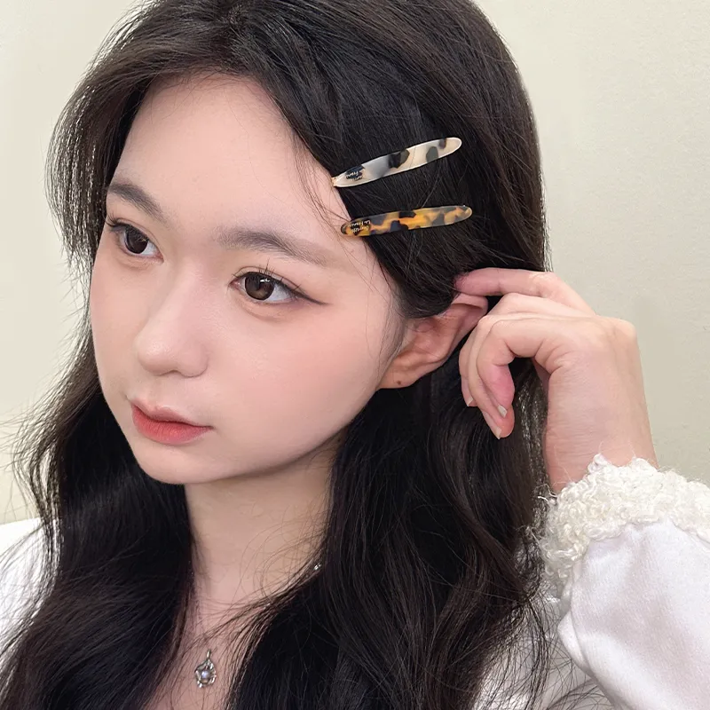 HANYUDIE Acrylic Hair Clips Women's-6
