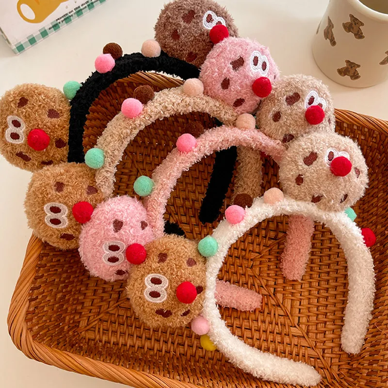 HANYUDIE Plush Headbands Unisex-2