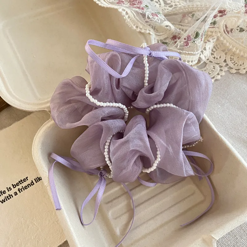HANYUDIE Fabric Hair Tie Women's-4