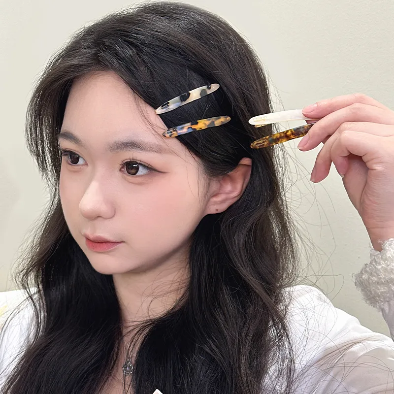 HANYUDIE Acrylic Hair Clips Women's-9