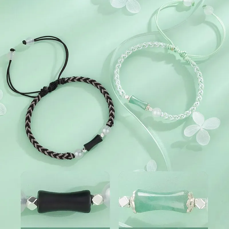 HANYUDIE Colored Glaze Bracelets Unisex-5