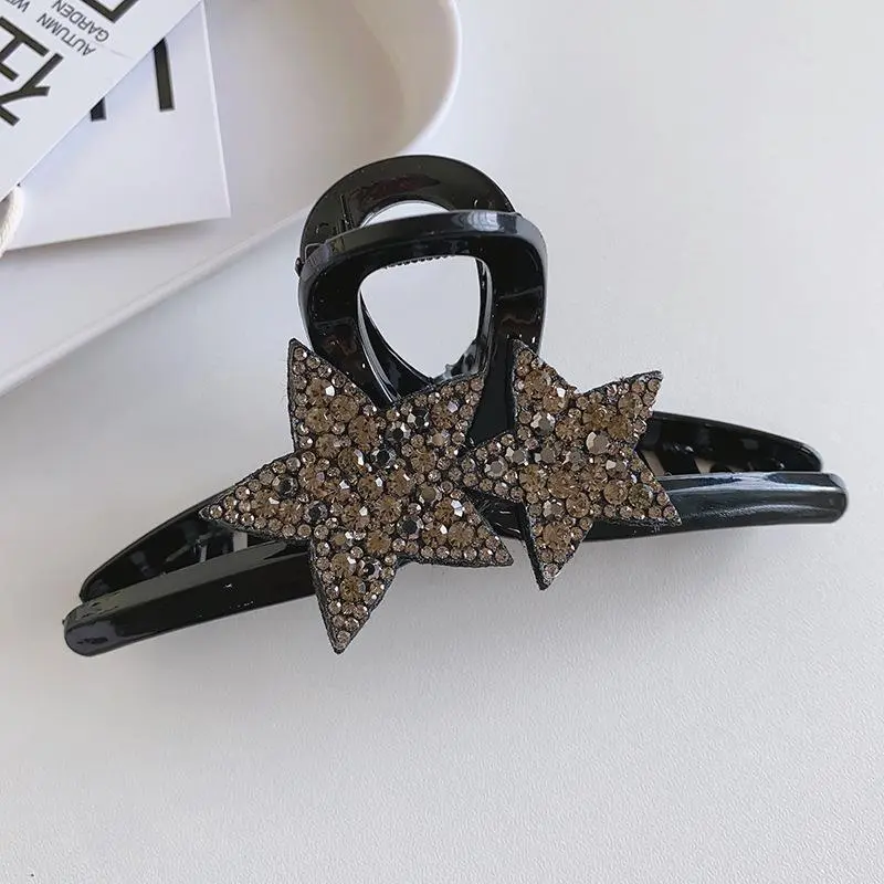 HANYUDIE Acrylic Hair Clips Women's-4