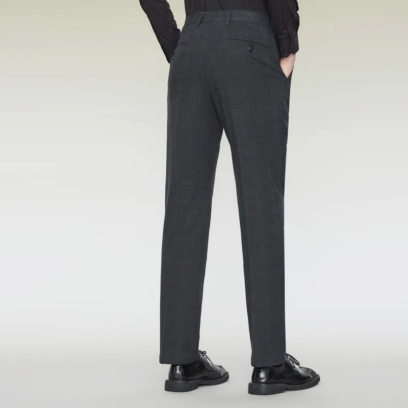 Red Bean Casual Pants Men's Gray-2