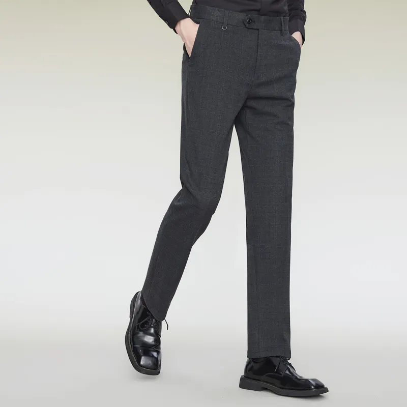 Red Bean Casual Pants Men's Gray-4