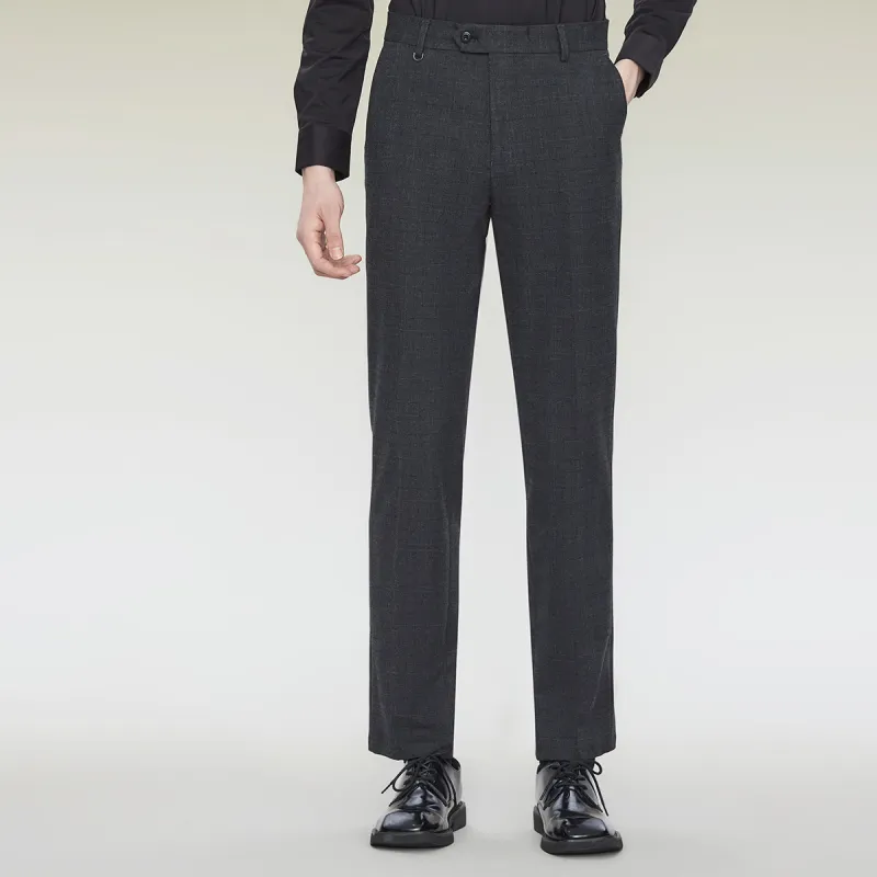 Red Bean Casual Pants Men's Gray-5