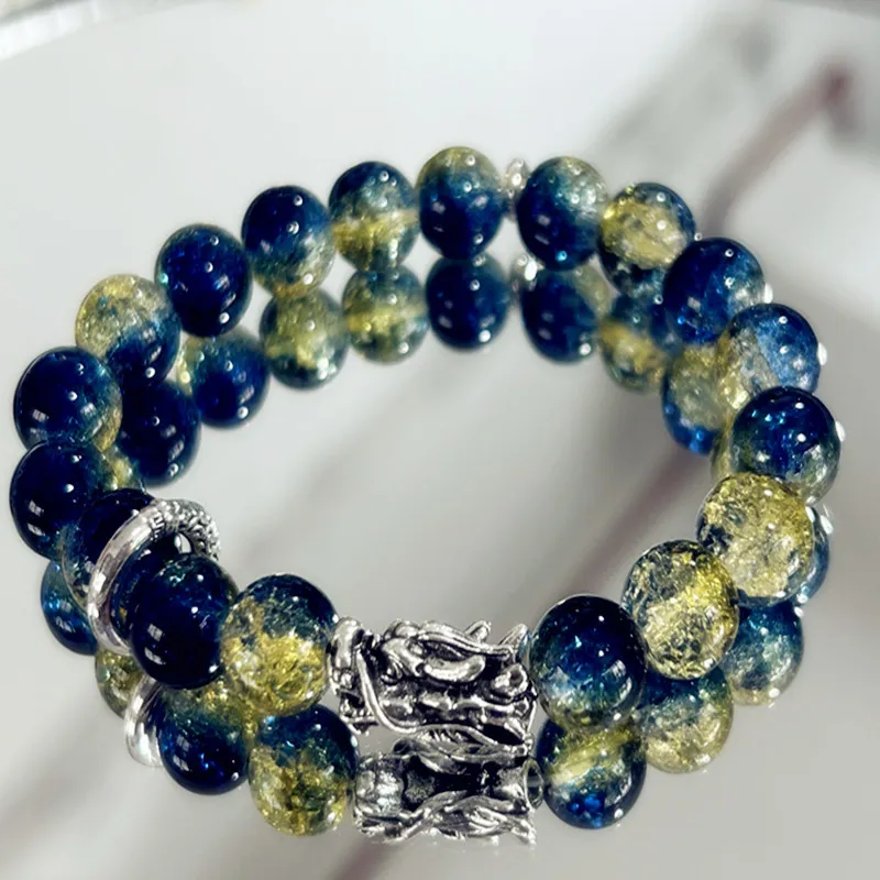 Jin Ruibang Colored Glaze Bracelets Unisex-5