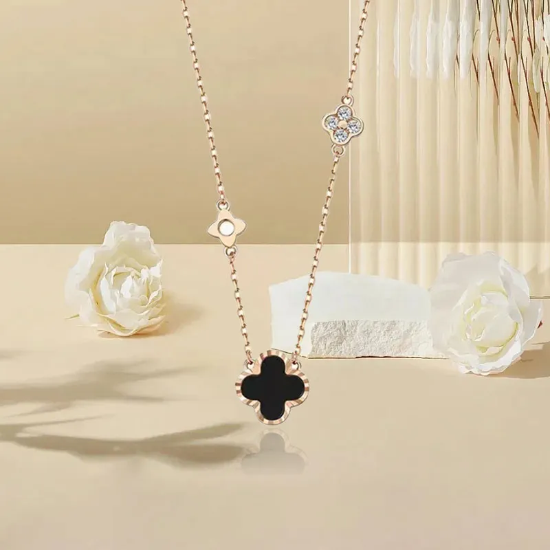 Jin Ruibang Glass Cat Eye Necklaces Women's-7