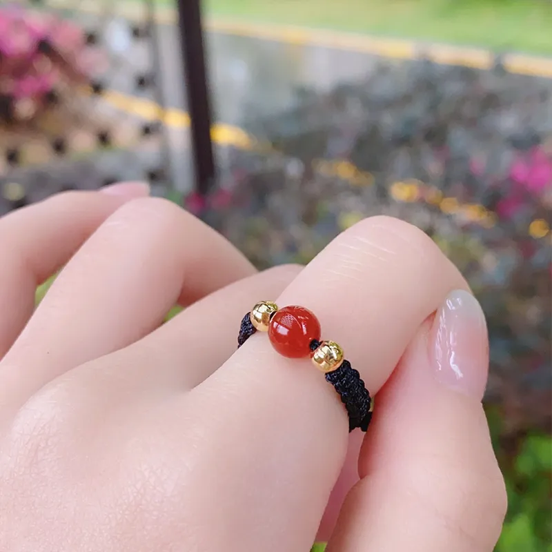 Jin Ruibang Chalcedony Rings Unisex-11