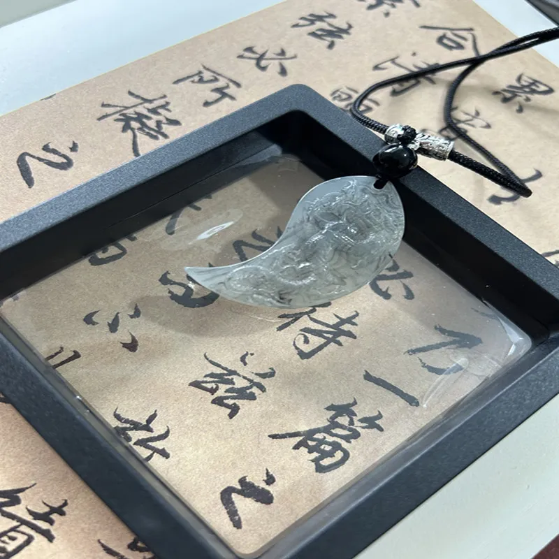 Jin Ruibang Chalcedony Jade Necklaces Unisex-3