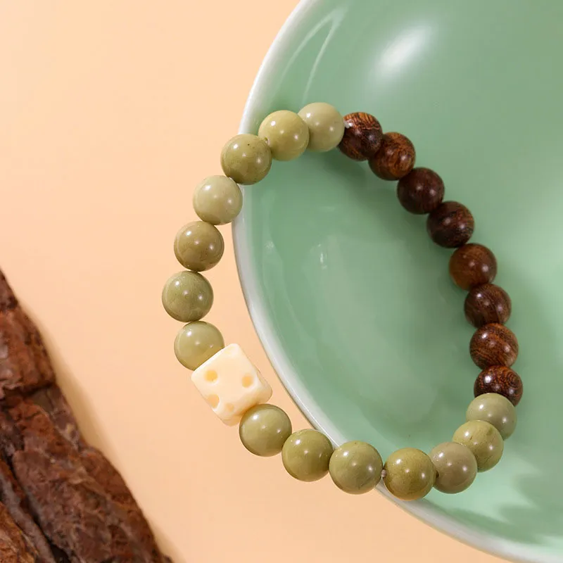 Jin Ruibang Golden Sandalwood Bracelets Women's-3