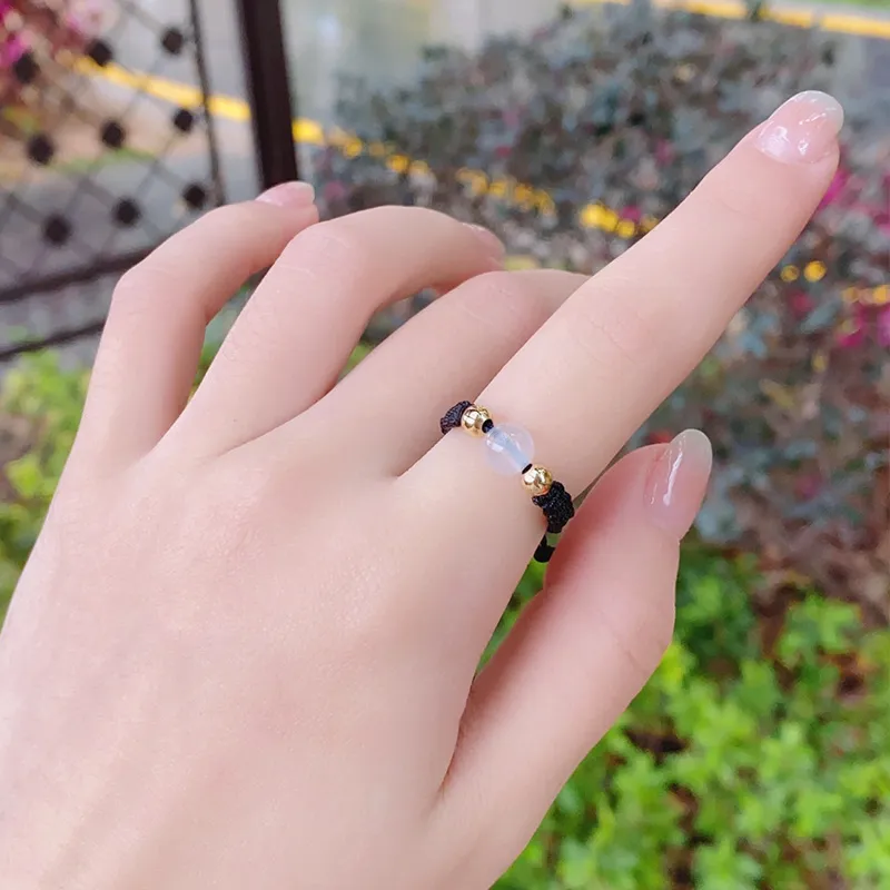 Jin Ruibang Chalcedony Rings Unisex-5