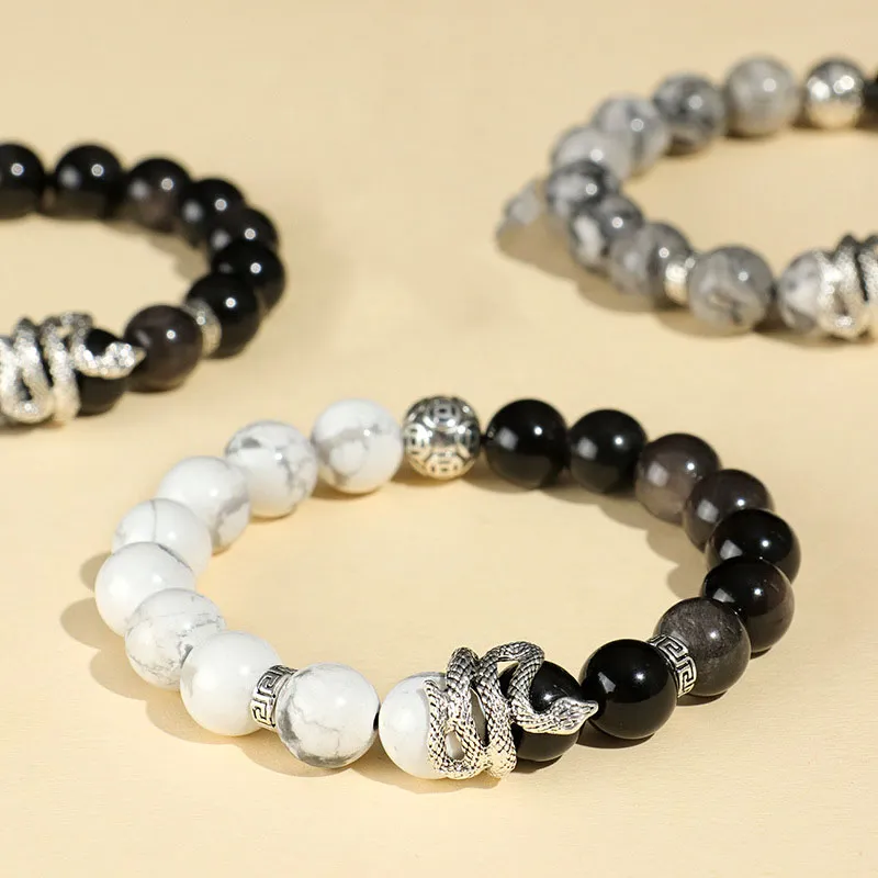 Jin Ruibang Ebony Bracelets Unisex-2