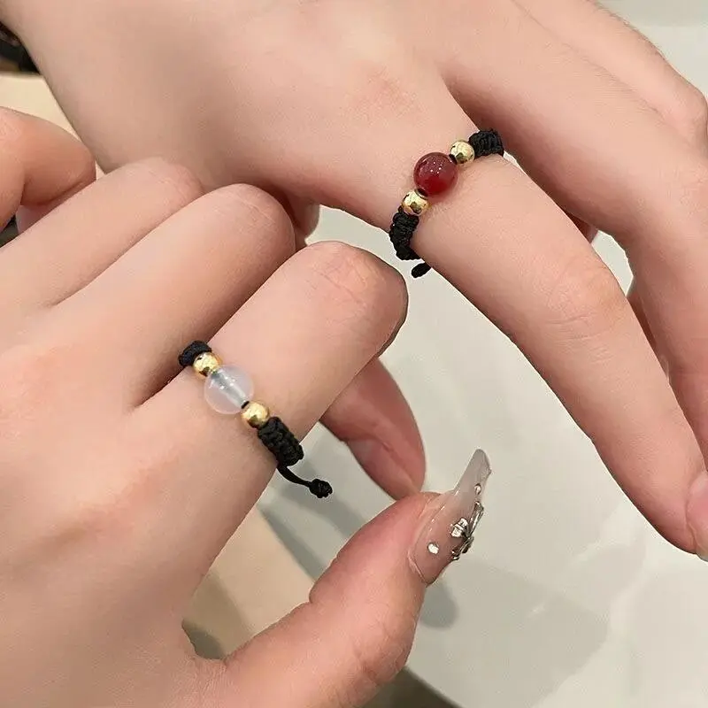 Jin Ruibang Chalcedony Rings Unisex-8